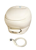 Aqua-Magic Bravura RV Toilet with Hand Sprayer / High Profile / White - Thetford 31100