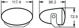 HELLA 008283801 FF50 Series Clear 12V/55W Halogen Fog Lamp Kit, Multi
