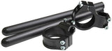 Vortex CL0041K Black 7 Degree Clip-Ons for Motorcycles with 41mm Fork Tube
