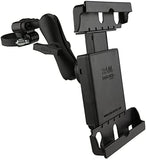 RAM Mounts ATV/UTV Rail Mount for 9"-10.5" Tablets with Heavy Duty Cases RAM-231Z-2-TABL20U with Medium Arm