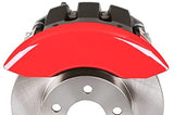 MGP Caliper Covers 12193SDGORD Durango ll Engraved Caliper Cover with Red Powder Coat Finish and Silver Characters, (Set of 4)