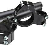 Vortex CL0041K Black 7 Degree Clip-Ons for Motorcycles with 41mm Fork Tube