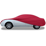 Budge Indoor Stretch Car Cover, Luxury Indoor Protection, Soft Inner Lining, Breathable, Dustproof, Car Cover fits Cars up to 264", Black