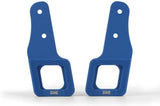 Borne Off-Road BNTH-F150-17BL Billet Tow Hooks Compatible with Ford Raptor 2017+, Micro-Wrinkle Blue