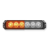 Federal Signal MPS600-AA MicroPulse LED Exterior/Perimeter Light, Class 1, Surface Mount, Clear Lens with Amber LEDs