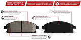 Power Stop KOE4477 Autospecialty Front and Rear Replacement Brake Kit-OE Brake Rotors & Ceramic Brake Pads