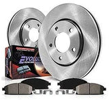 Power Stop KOE6563 Autospecialty Front and Rear Replacement Brake Kit-OE Brake Rotors & Ceramic Brake Pads