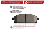 Power Stop K1077 Front Z23 Carbon Fiber Brake Pads with Drilled & Slotted Brake Rotors Kit