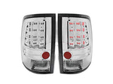 ANZO USA 311144 Black Tail Light Assembly - (Sold in Pairs)