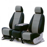 Coverking Custom Fit Seat Cover for Jeep Wrangler JK 4-Door - (Neoprene, Black/Blue)