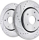 Power Stop AR85141XPR Front Evolution Drilled & Slotted Rotor Pair