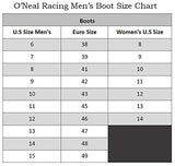 O'Neal Unisex-Adult Rider Shorty Boot (Black, Size 7)