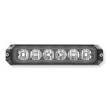 Federal Signal MPS600-AA MicroPulse LED Exterior/Perimeter Light, Class 1, Surface Mount, Clear Lens with Amber LEDs