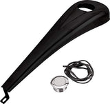 Paul Yaffe's Bagger Nation DDK-S-08-OEM-B Black Stretched Dash (for 6 Gallon Fuel Tank - Fits 2008-2017 Harley-Davidson Touring Models)