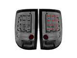 ANZO USA 311144 Black Tail Light Assembly - (Sold in Pairs)