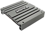 2 Channel Car Stereo Amplifier - 5000W High Power 2-Channel Bridgeable Audio Sound Auto Small Speaker Amp Box w/ MOSFET, Crossover, Bass Boost Control, Silver Plated RCA Input Output - Pyramid PB3818