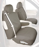 Covercraft Custom-Fit Front Bench SeatSaver Seat Covers - Polycotton Fabric, Grey