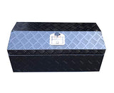 Brait BR302B Aluminum Tool Box for ATV Storage Truck Pickup RV, Black