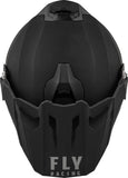 Fly Racing Trekker Helmet (Matte Black, Medium)