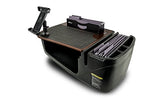 AutoExec AUE00592 Efficiency GripMaster Car Desk Grey Finish with Tablet Mount