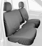 Covercraft SS3358PCGY Custom-Fit Front Bench SeatSaver Seat Covers - Polycotton Fabric, Grey