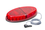 Wolo (3805M-B) Beyond Emergency Warning Mini Light Bar - Blue Lens, Magnet Mount