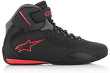 Alpinestars Sektor Vented Shoes - Black/Gray/Red - 9.5