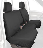 Covercraft SS3358PCGY Custom-Fit Front Bench SeatSaver Seat Covers - Polycotton Fabric, Grey