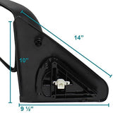 Spec-D Tuning RMX-RAM02H-P-FS Mirror (02-08 Dodge Ram Towing - Power)