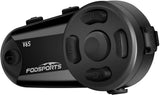 Motorcycle Bluetooth Headset,FODSPORTS V6S 1000m Helmet Headset,2~6 Riders Motorcycle Bluetooth Intercom,Bluetooth Motorcycle Helmet Communication System FM/Hard/Soft Mic/Waterproof(2PACK)