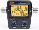 Youmei RS-70 Digital SWR/Watt Meter HF 1.6-60MHz 200W for Two-Way Radio