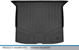 MAXLINER All Weather Custom Cargo Liner Trunk Floor Mat Black Compatible with 2019-2022 Honda Passport