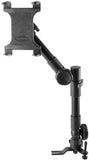 Heavy Duty Tablet Mount For Trucks - Impact Series by Tackform - Universal Vehicle Seat Rail Mount (20-24" Telescoping) Works With Most Vehicles with Accessible Floor Bolts