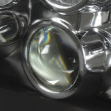 DNA Motoring HL-OH-VWGOLF99-BK Black Housing Projector Headlights Replacement For 99-06 Golf Cabrio