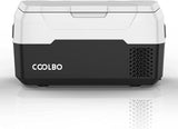 COOLBO Dual Temperature Zone Single Control Compressor Car Fridge Portable Cooler Freezer 12 Volt Dual Zone 58 Quart (55L). -14℉～50℉, 12/24V DC RV Car Refrigerators, For Truck, Outdoor, Camping, Vehicles, Travel, and Home Use (Fridge)