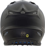 Troy Lee Designs SE4 Polyacrylite Mono Adult Motocross Helmet W/MIPS - Full Face Offroad Motorcycle Dirt Bike ATV Powersports Dual Sport Racing Helmet - Mens Womens Unisex