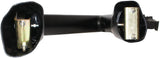 PETAPARTS PBP 35-059 Kenworth Door Mirror with Arm (Passenger Side, T660 T600 T370 T270 T800, Power Heated Black)