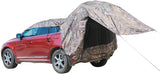 Everybody Preps SUV Tent Car Tent Camo for Small Mid and Large Size SUV Waterproof Tailgate Awning Tent for Camping Travel Emergency Bug Out