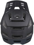 IXS Unisex Trigger FF (Black,ML)- Adjustable with Compatible Visor 58-62cm Adult Helmets for Men Women,Protective Gear with Quick Detach System & Magnetic Closure