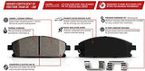 Power Stop K6739 Front Z23 Carbon Fiber Brake Pads with Drilled & Slotted Brake Rotors Kit