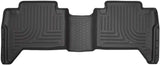 Husky Liners Weatherbeater Series | 2nd Seat Floor Liner - Black | 14951 | Fits 2016-2022 Toyota Tacoma Double Cab 1 Pcs