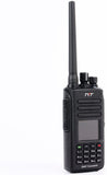 TYT MD-UV390 Dual Band GPS Handheld Portable Radio, Dual Band DMR Digital Transceiver144-148MHz 420-450MHz IP67 Waterproof with Free Cable