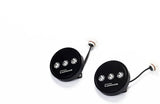 Putco 12005 Wrangler JK Luminix High Power LED Fog Lamps with H10 Harness, 1 Pair