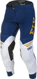 Fly Racing 2022 Evolution DST Pants (Navy/White/Gold, 30)
