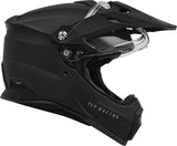 Fly Racing Trekker Helmet (Matte Black, Medium)