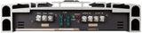2 Channel Car Stereo Amplifier - 5000W High Power 2-Channel Bridgeable Audio Sound Auto Small Speaker Amp Box w/ MOSFET, Crossover, Bass Boost Control, Silver Plated RCA Input Output - Pyramid PB3818