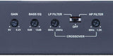 Alpine BBX-T600 600W Max BBX Series 2-ohm Stable 2 Channel Class-A/B Amplifier