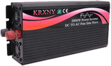 KRXNY 2000W Power Inverter 48V DC to 110V AC 60HZ Pure Sine Wave Converter with LED Display for Off Grid Solar System