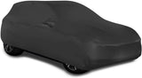 WinPower Indoor Car Cover Velvet Stretch Cloth Dust-Proof Underground Garage Car Show Compatible with Porsche 911 718, Black