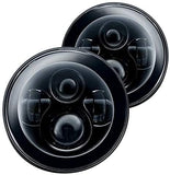 ORACLE LIGHTING 4,800 Lumen LED Halo Headlights – (Blue) 7" Jeep Wrangler JL/Gladiator JT Headlamp Assembly, 1 Pair, Part # 5769J-002